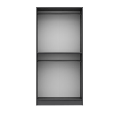 Elina 1 Door Manufactured Wood Wardrobe