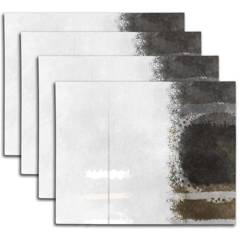 Napperon abstrait en polyester