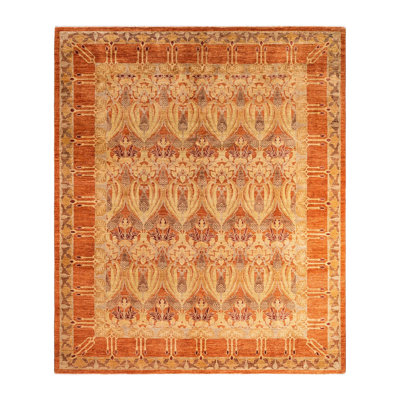Overyed One-of-a-Kind Rectangle 7'10" X 9'7" Hand Knotted Area Rug