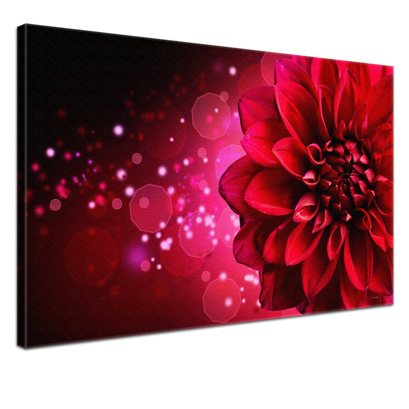 Sensual Flower - Print, 100cm H x 150cm W x 4cm D