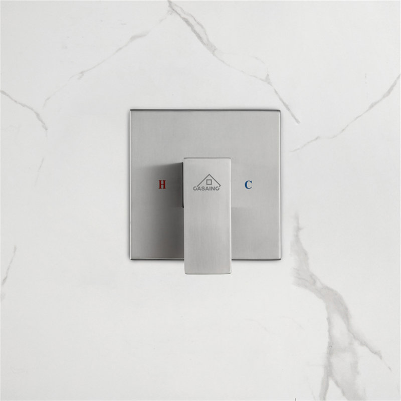 All-In-One Kit with Rough in-Valve, Brushed Nickel