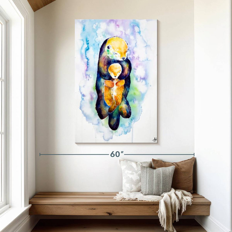 «Brampt Dream On Otters», H 48 po x l 32 po