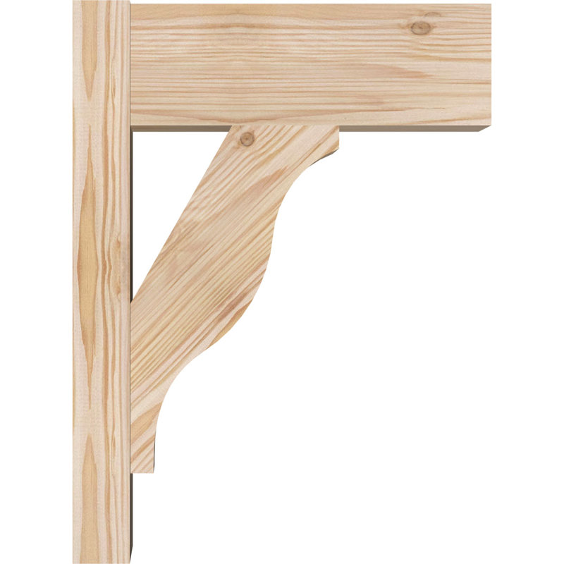 Jeu de blocs Funston, 12" D x 16" H, Sapin Douglas de 5 1/2 po (lisse)