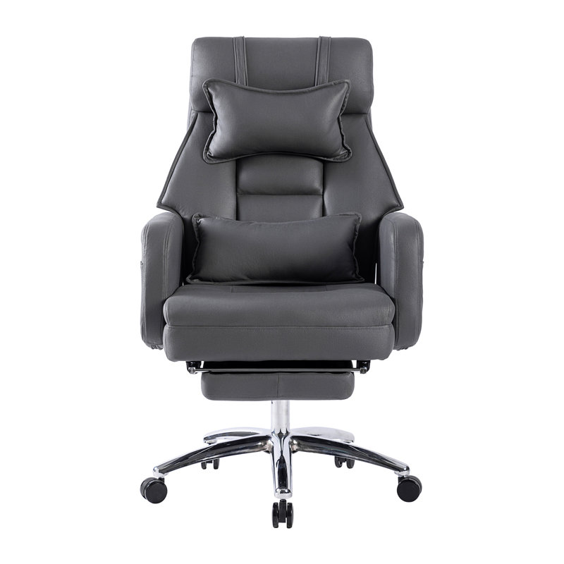 Swivel Ergonomic Office Chair, Dark Gray