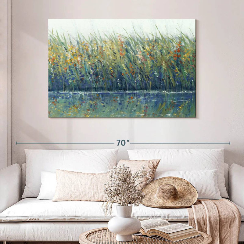 Alvord Wildflower Reflection I, H 32 po x l 48 po