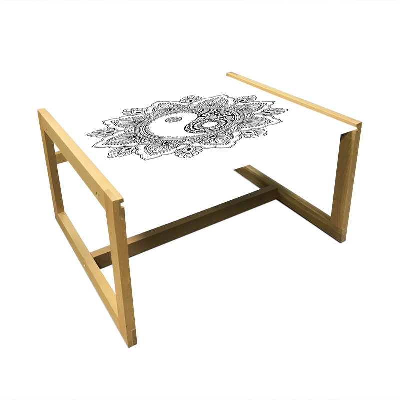 Jakiel Sled Coffee Table, 62cm H x 74cm W x 40cm D