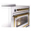 ILVE Nostalgie II Noblesse 36 po à induction, éléments à induction (porte vitrée)-879425837