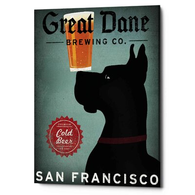 Dane Brewing Co San Francisco by Ryan Fowler - Wrapped Canvas Graphic Art Print -  Winston Porter, 428DAD3293E647F8867826A139DFB832