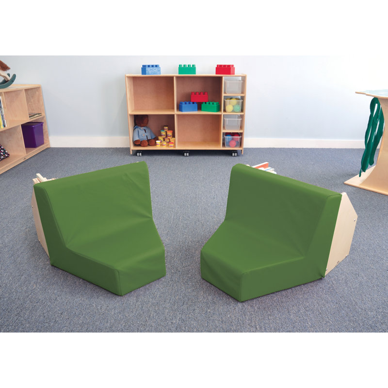 Kids 6.5'' Unfinished Wood Novelty and Ottoman