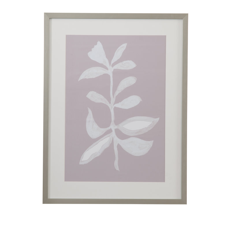 Fresh Leaves II, reproduction encadrée