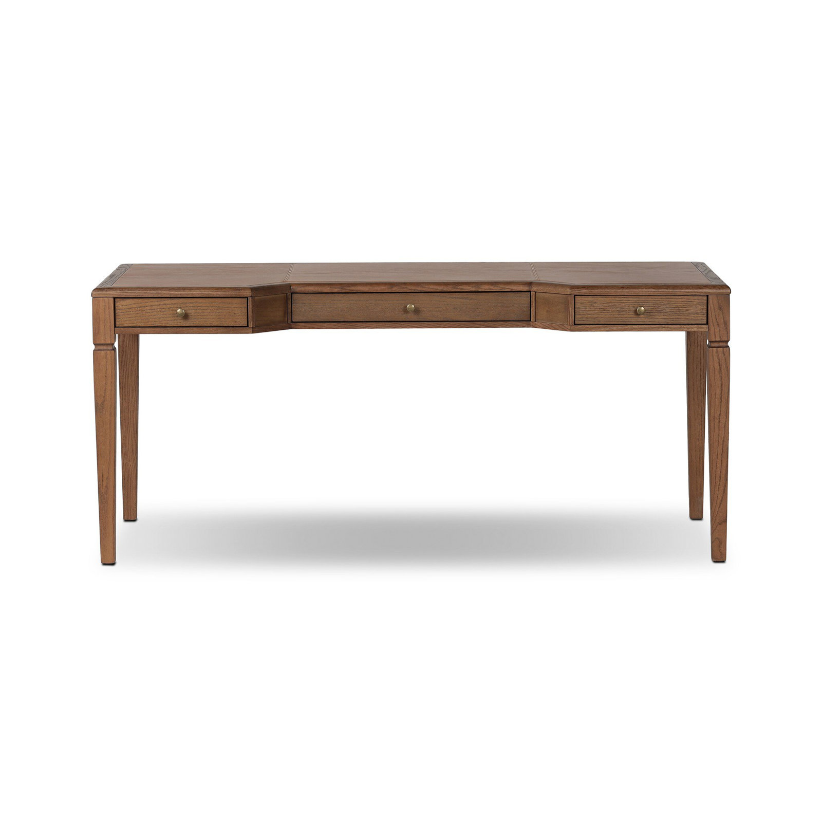Keaton 68" Writing Desk, Chaps Saddle