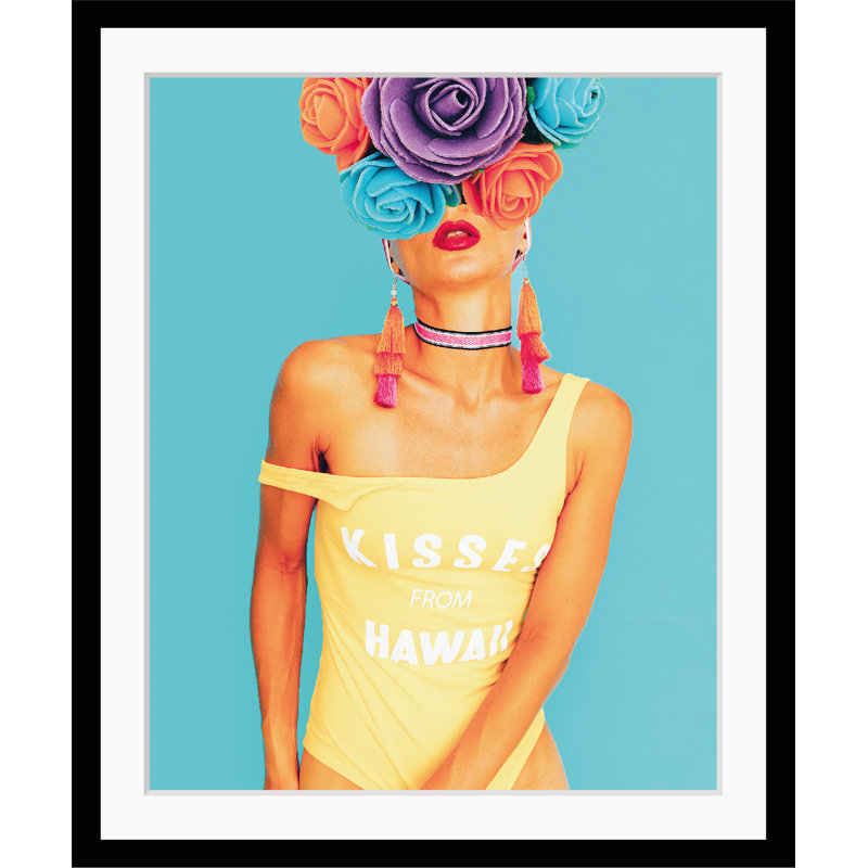 Woman - Single Picture Frame Print, 50 cm H x 40 cm W