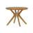 Muhsina Cross Leg Round Dining Table (38in x 38in / 966mm x 966mm)-822660526