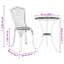  Round 3 - Piece 2 - Person Outdoor Bistro Set
