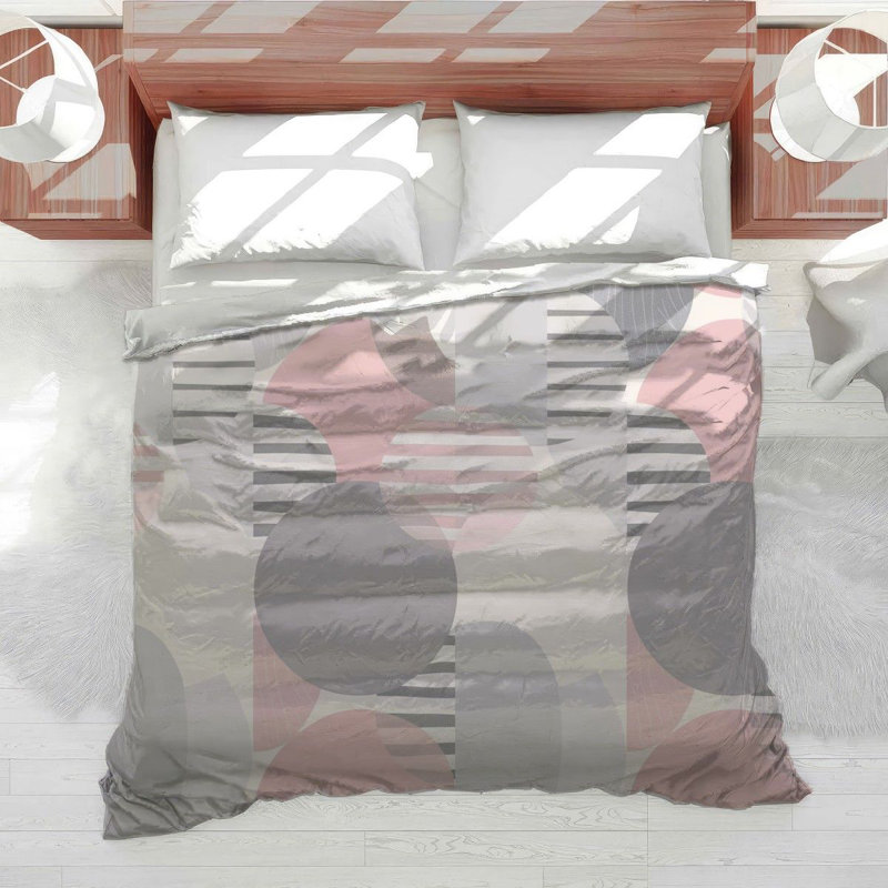 Abstract Shapes Cool Cotton Blend Comforter, Twin Comforter