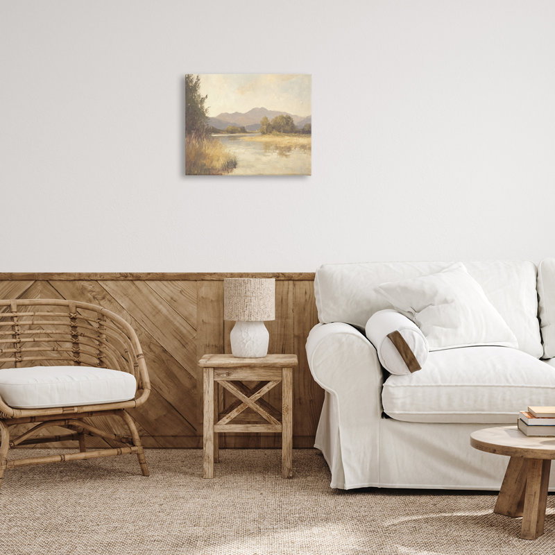 Wild River Mountain View Canvas, conception de Petal Prints Design, H 16 po x l 20 po