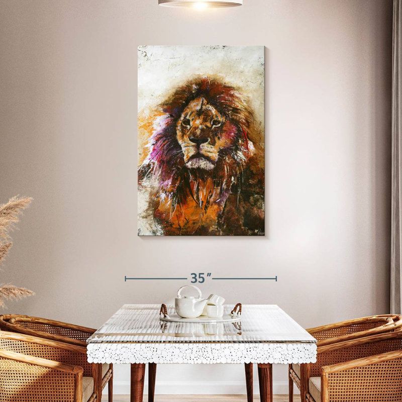 Brampt Tiger Vision, 45" H x 30" W