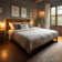 Gonsoulin Solid Wood Bed Frame with Adjustable Headboard/Handcrafted Pattern Platform Bed