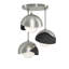 Brooklyn 3 - Light Double Shade Semi Flush Mount-66074549-66074539