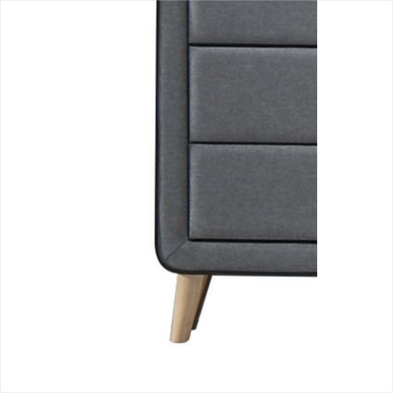 Light Gray Fabric Chest