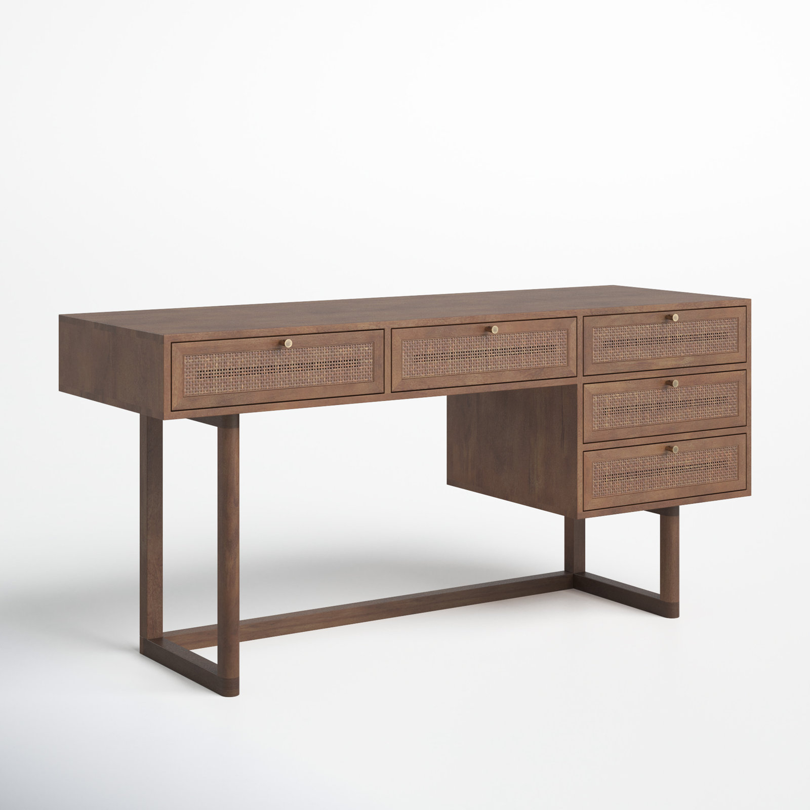 Cinna Mango Writing Desk, Medium Brown