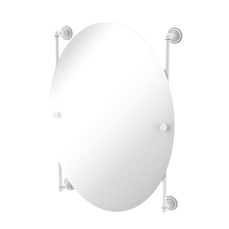 Marchmont Wall Mirror, Matte White