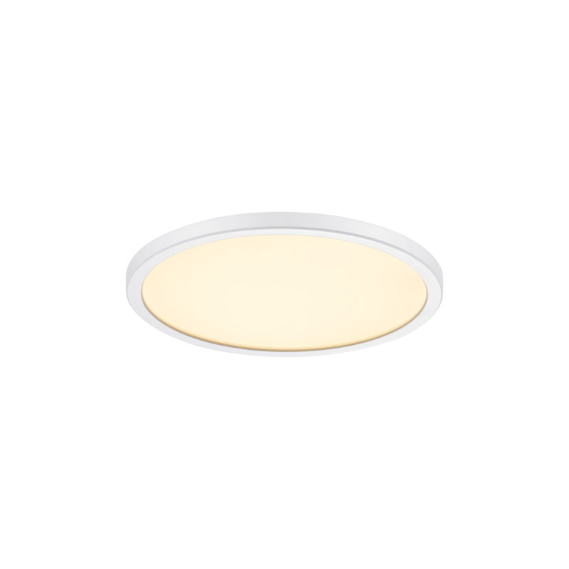 4726 LED Flush Mount, 2.3cm H x 24.4cm W x 24.4cm D
