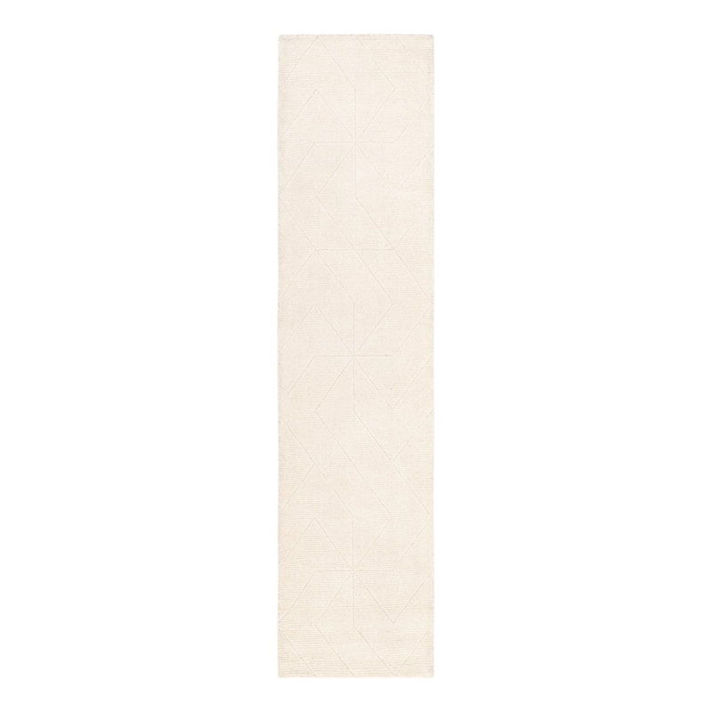 Cyndle Hand-Tufted Wool Geometric Area Rug, Runner 2' x 8'