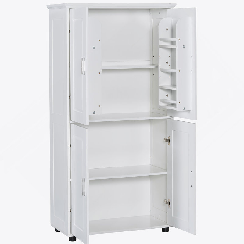 Armoire de rangement haute avec portes