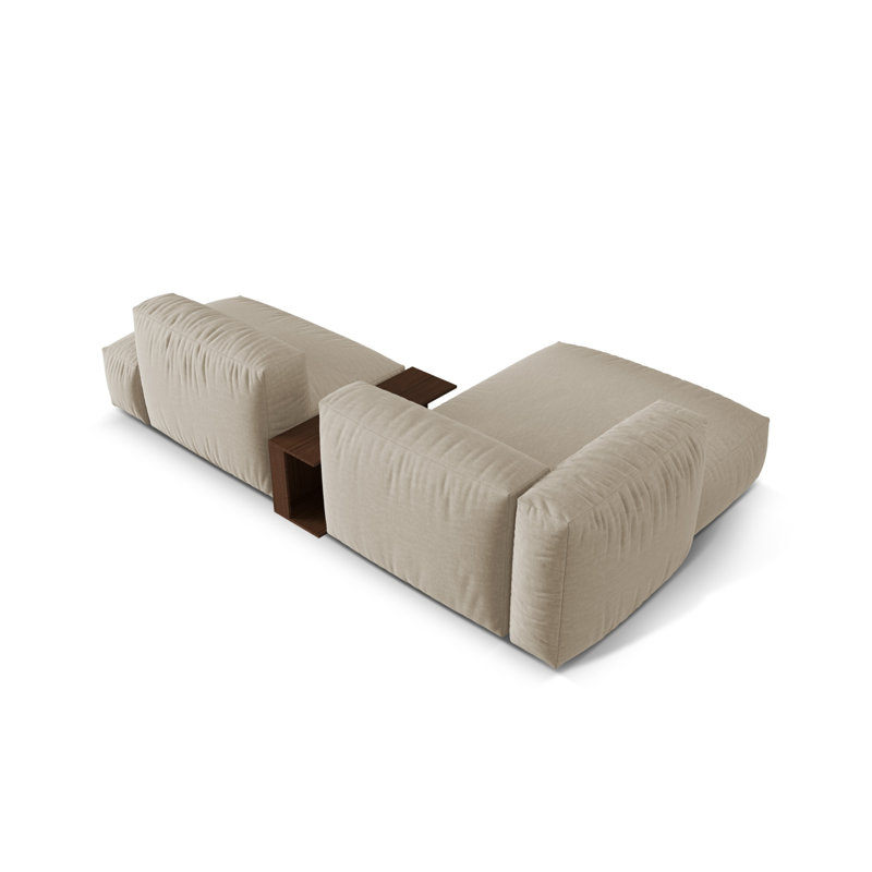 Carce 2 Seater Corner Sofa , Light Beige