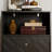 2-Drawer 1-Shelf Nightstand With Modern Design