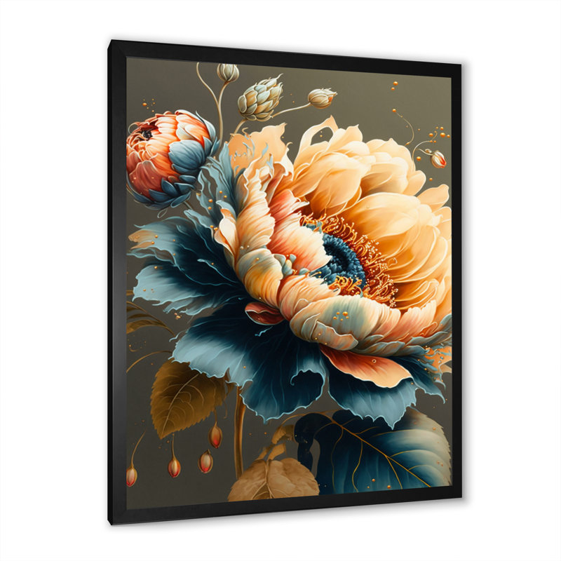 Vibrant tournesol II Vibrant tournesol II - imprimé, Cadre photo noir, H 20 po x l 12 po x P 1 po
