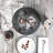Cellular No Pattern Round Placemat