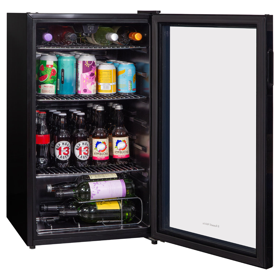 Russell Hobbs Black Free Standing Drinks Cooler 93L With Temperature Control Rh48bc101b In - Image 15