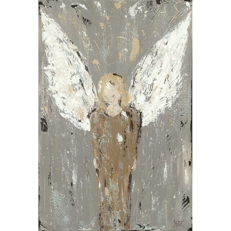 «AU CH Angel Guardian» par Jade Reynolds, reproduction sur toile tendue, H 18 po x l 12 po