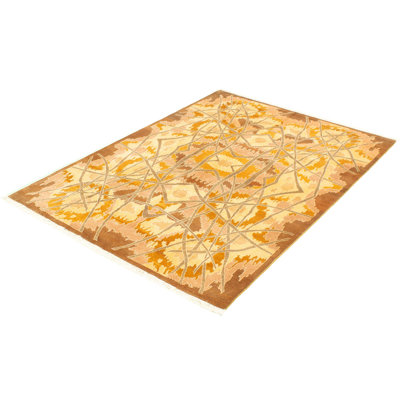 Advita One-of-a-Kind 6'3" X 8'9" 2010s Wool Area Rug in