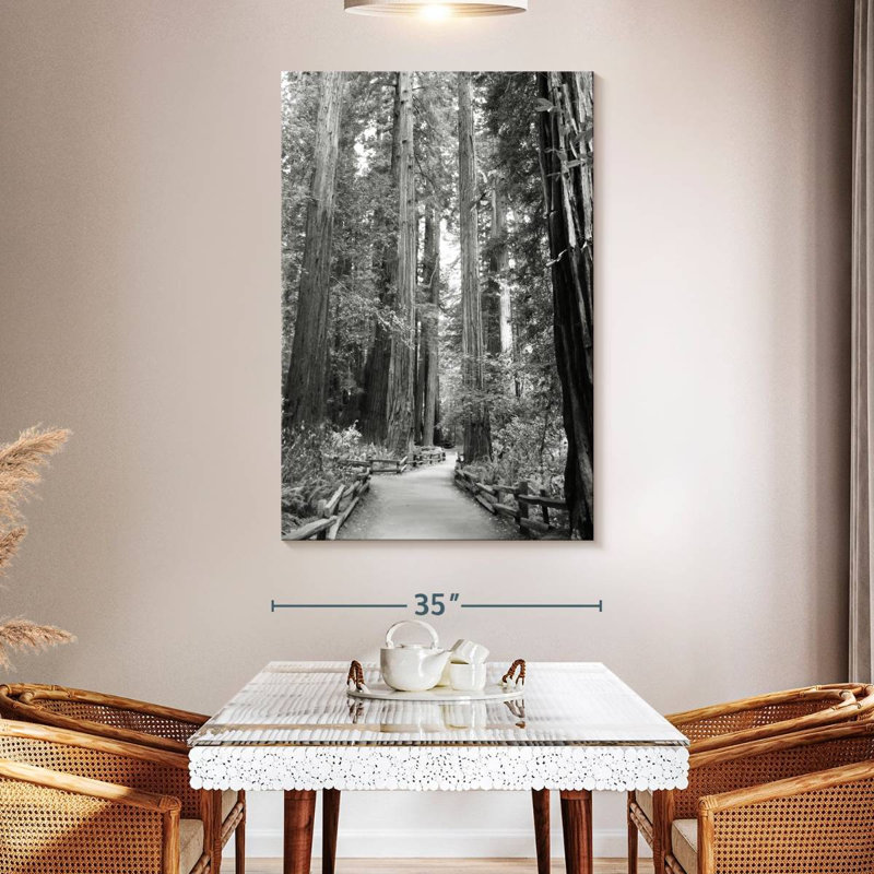 Alvord Tree Path I, H 51 po x l 34 po