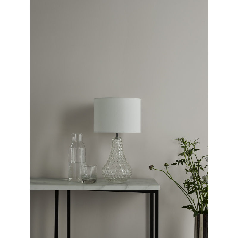 44cm Table Lamp, Transparent