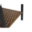 Ensemble de chaises berçantes en osier pour l'extérieur, ensemble de 2 chaises berçantes de patio, ensemble de meubles de patio-561395174