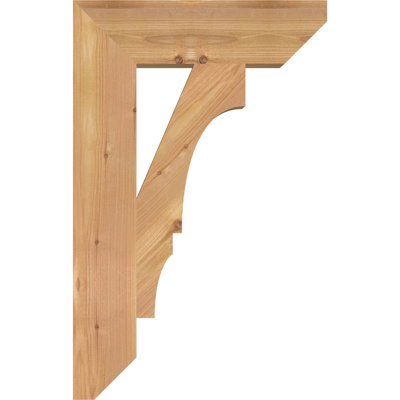 H 6'' W x 40'' D Wood Bracket/Corbel BKT04X14X22