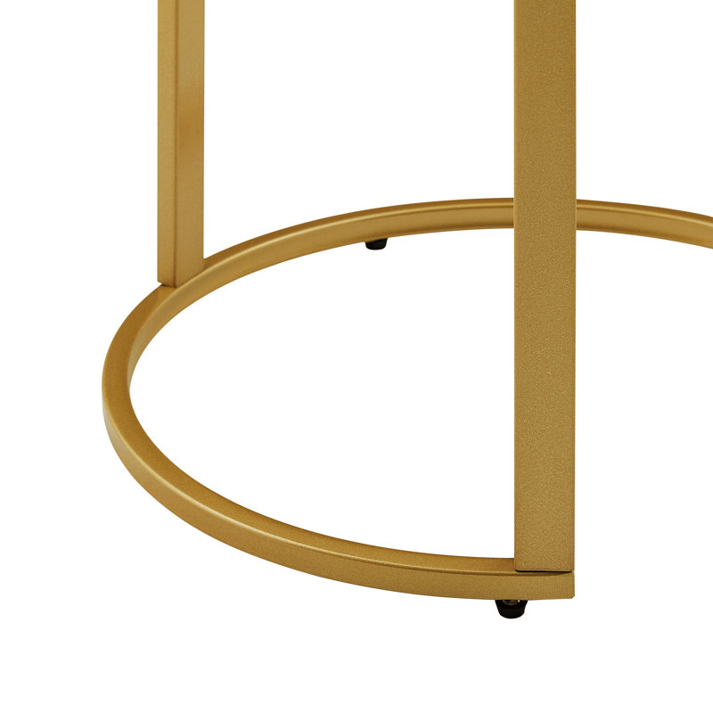 Ensemble de tables de bout Nesting Burlwood