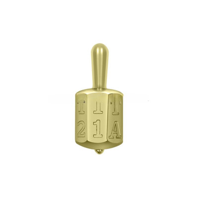 Deltana GAM125U3 The Deltana Gambit Polished Brass