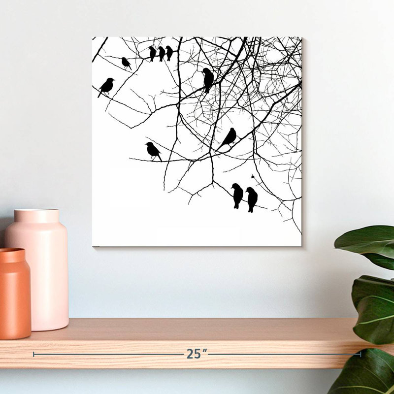 Brampt Bird, 16" H x 16" W