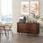 Storage Wood Console Table with 3 Drawers