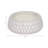 Decorative Bowl French Cade & Lavander Scented Candle for Living Room Decor - Modern Soy Candle for Bookshelf, Coffee Table, or Bedroom - 9.5", White
