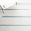 Esmeyer Striped Ivory/Blue Area Rug-214833954