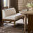 Ripley Dining Bench-49"-Crypton Wayfarer Snow-2107292779
