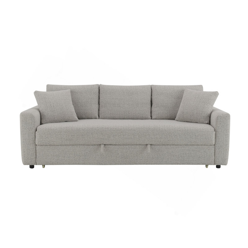 Canapé-lit modulaire Connie, Beige Boucle