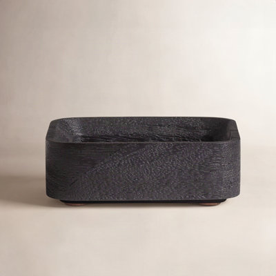 Square One Wood Desk Organizer