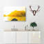Bird Above The Channel Islands Painting - Wrapped Canvas-56655456